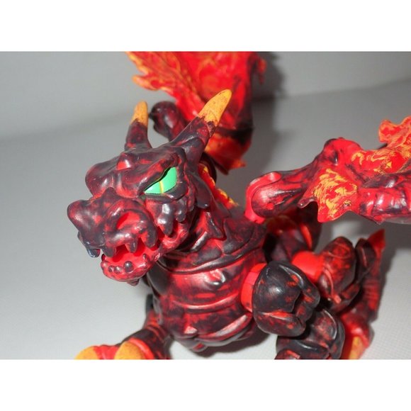 Mega Blocks Dragons Fire and Ice Flame Dragon #9892‎ action figure complete - Picture 2 of 5